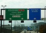 Fahrt durch die Schweiz