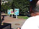 Mit der Touristenbahn durch Locarno
